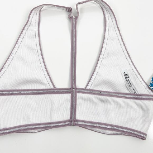 NWT Intimately Free People Kickin' It Bralette White Wireless Bra Size S - Picture 5 of 10